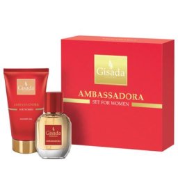 gisada - Ambassadora SET Spray 50ml edp + 100ml Showergel 1 unité