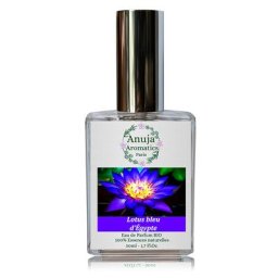 anuja aromatics - Lotus Bleu d'Égypte Eau de Parfum Bio aux Essences 100 % Naturelles 50 ml