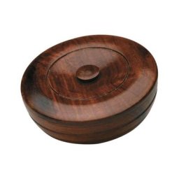 Taylor of old Bond Street - Sandalwood Herbal Shaving Hard-Soap in Wooden Bowl Après-rasage 100 g
