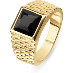 FAVS - Bague en acier inoxydable Acier or jaune 1 unité