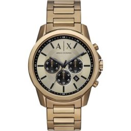 Armani Exchange - Chronographe Acier inoxydable Montre 1 unité