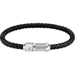 Maserati - Bracelet Acier inoxydable, Cuir, recyclé 1 unité