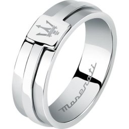 Maserati - Bague pour hommes Acier inoxydable argent 1 unité