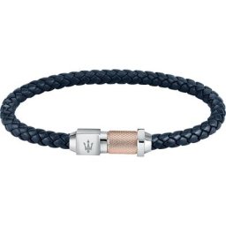 Maserati - Bracelet Acier inoxydable, Cuir, recyclé 1 unité