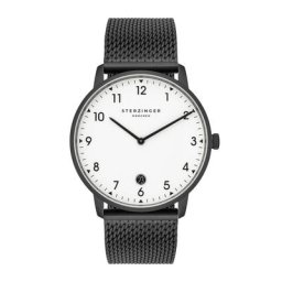 Sterzinger - Montre à quartz Urbain en Noir Acier inoxydable 1 unité