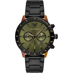 Emporio Armani - Chronographe Matière synthétique Montre 1 unité