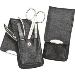 ERBE - Étui de rangement pour manucure 4pièces Kit soins les ongles 1 unité