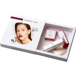 Nui Cosmetics - Coffret cadeau soin des yeux Brow Sculpt REO 2,5 g + Pressed Eyeshadow 03 HEENI 2,5 g + Mascara PANGO 7,5 ml+ Lipstick TEMPORA 3,5 g 1 unité