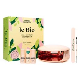 Le Mini Macaron - LE BIO - Gel manucure starter kit Rose Glacée COFFRET ONGLES LE BIO - kit Rose Glacée 1 unité