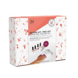 PN Selfcare - SelfGel Home Peel-off Kit - SG17 semi-permanent Coffret semi permanent complet, SelfGelN17 Ruby Red 1 unité