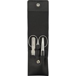 Kai Beauty Care - Kit de soin pour les ongles dans un étui en cuir nappa 3 pièces soins 1 unité