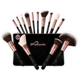 luvia cosmetics - Essential Brushes - Black Diamond Coffret de Pinceaux Visage et Yeux 1 unité