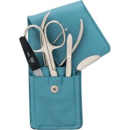 ERBE - Étui de rangement, 4pièces, bleu marine Kit soins pour les ongles 1 unité