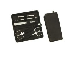 Hans Kniebes - Étui de manucure, cuir vachette Amalfi, 135x68mm étui 1 unité