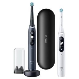 oral b - ORAL B iO BAD ELECT. 7 - Lot de 2 BROSSES A DENTS ELECTRIQUES RECHARGEABLES 1 unité