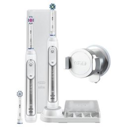 oral b - Oral-B Genius 8900 Brosse À Dents Électrique x2 Electrique 2 un
