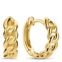 Isabel Bernard - Aidee Créoles - Or 585 / 14 carats Boucles d'oreilles 1 unité