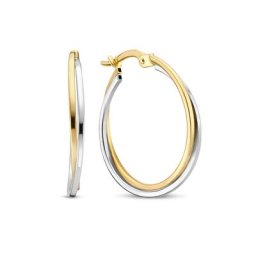 Isabel Bernard - Rivoli Créoles - Or 585 / 14 carats Boucles d'oreilles 1 unité