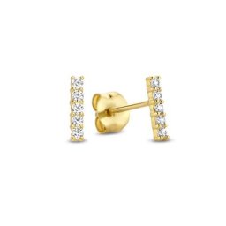 Isabel Bernard - Rivoli Boucles d'oreilles - Or 585 / 14 carats 1 unité