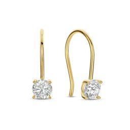 Isabel Bernard - Rivoli Pendentifs d'oreille - Or 585 / 14 carats Boucles d'oreilles 1 unité