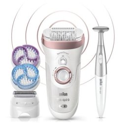 braun - Braun Silk-épil 9 9/980 SkinSpa SensoSmart Épilateur Or Rose Epilateur Electrique 1 unité