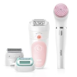 braun - Braun Silk-épil Beauty Set 5 4-En-1 - Épilateur Électrique Sans Fil Wet & Dry Epilateur Electrique 1 unité