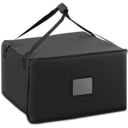 Sac De Livraison Isotherme Professionnel 5 ou 6 Boites à Pizza De 45,7 x 45,7 cm - Noir