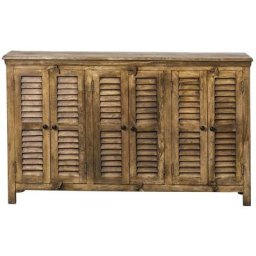 Buffet en bois recyclé Aubin - Marron