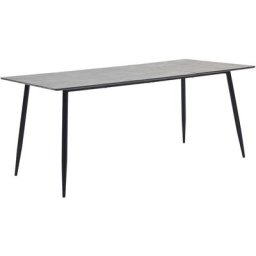 Table de salle à manger Gris 200x100x75 cm mdf Vidaxl Grey