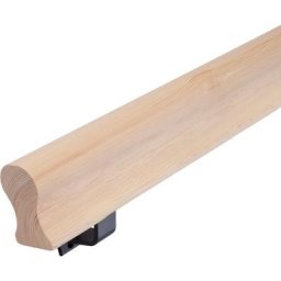Handystairs - Main Courante oméga - 47 x 75 mm - Pin - 390 cm - Non traité