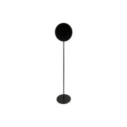 Interface Plv - Signalétique métal couleur noir sur pied avec rond diamètre 30 cm - Noir