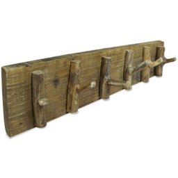Vidaxl - Porte-manteau Bois de récupération massif 60 x 15 cm Brun