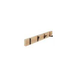 Porte-manteau mural avec 4 patères rétractables Porte-manteau mural pour suspendre manteaux,