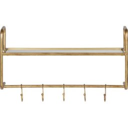 Porte-Manteau - Métal - Antique Brass - 40X63x23 - Bepurehome - Hatstand - Bronze antique