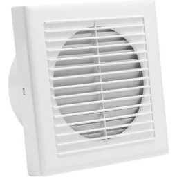 Ventilateur de salle de bain ventilateur mural avec déflecteur de refoulement 100mm hotte aspirante