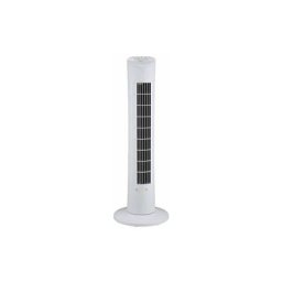 Tecnolux - Ventilateur colonne oscillant Tf079301 60W 3 vitesses H80cm D800cm Blanc