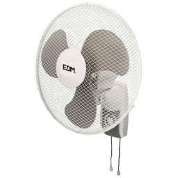 EDM - Ventilateur du mur. blanc. puissance: 45w lames: ø40cm ø43cm