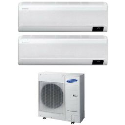 Dual split inverter air conditioner cebu 12+18 btu series with aj100txj5kg/eu r-32 wi-fi integrated
