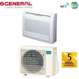 Climatiseur General Fujitsu console floor inverter 14000 btu aghg14kvca r-32 wi-fi en option