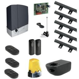 Came - Kit Automatisme de portail coulissant BXV6 + 5m cremaillere + 1 TopA433EN + 2 Top Connect