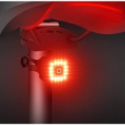 Lumière de vélo, feu arrière de vélo intelligent rechargeable par usb, feu arrière de vélo à