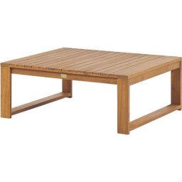 Beliani - Table Basse en Bois d'Acacia pour Ensemble de Jardin Moderne à Lattes Timor ii - Bois