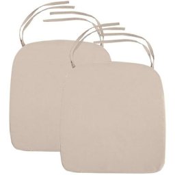 Gardenista - Extérieur Polyester Résistant à l'eau Coussin de siège avec Attaches sécurisées &