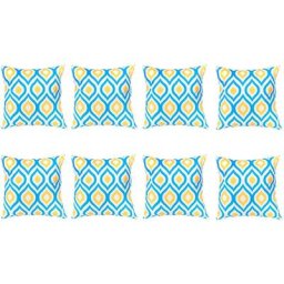 Gardenista - Extérieur Coussins imprimés, Résistant à l'eau Coussin à motifs géométriques pour