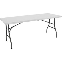 Table pliante 180cm Rectangulaire Traiteur 7house Noir