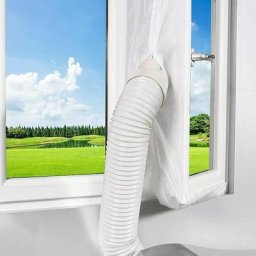 Tissu joint 400cm pour climatisation fenêtre porte Tissu de calfeutrage kit climatiseur mobile