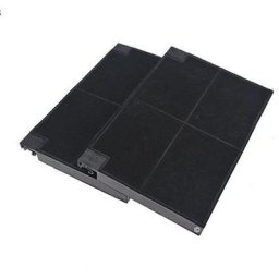 Lot 2 filtres charbons ROBLIN 5403002 23cm x 15cm (5403002, EFF55) Hotte ZANKER, ARISTON HOTPOINT,