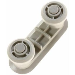 Support roulettes supérieur d'origine (C00304087) Lave-vaisselle bauknecht, ignis, scholtes,