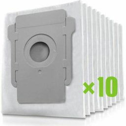10 pcs Sac Irobot Roomba i7, Sacs À Poussière de Rechange pour Aspirateur iRobot Roomba i7 i7+ / i7
