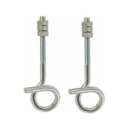 Cyclingcolors - 2x crochet pour balancoire M10 acier avec 3 écrous support attache fixation